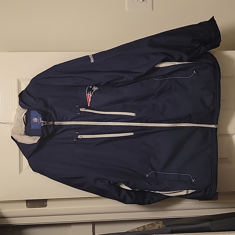 Patriots football zipper jacket/hoodie